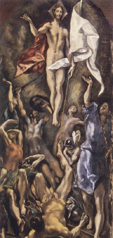 The Resurrection, El Greco